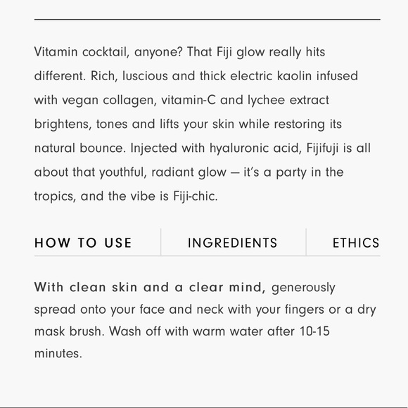 Dew of the Gods face mask - Picture 3 of 3